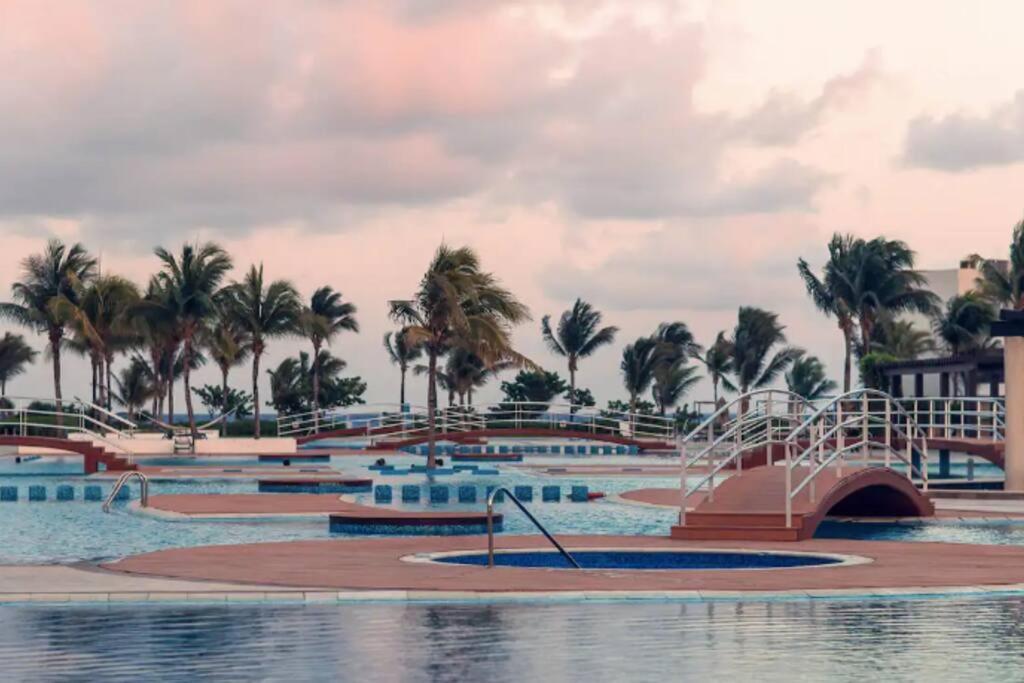 Mareazul Beachfront Apartment 2Br Private Pool Casa Ancora Playa del Carmen Ngoại thất bức ảnh