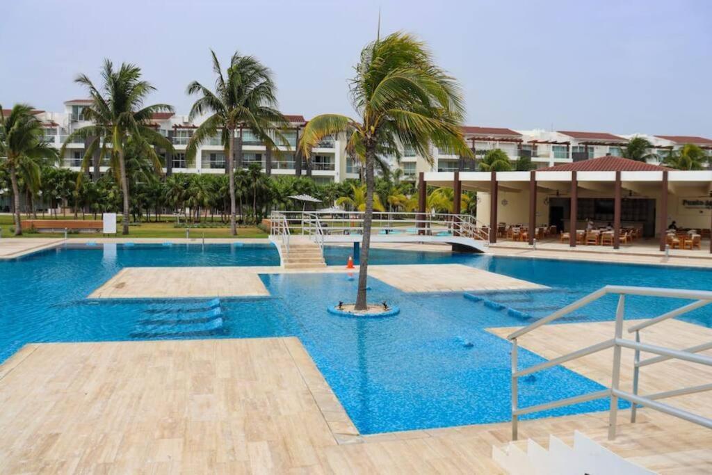 Mareazul Beachfront Apartment 2Br Private Pool Casa Ancora Playa del Carmen Ngoại thất bức ảnh